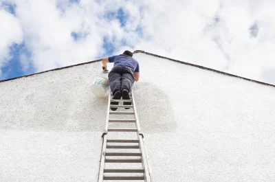Peinture extérieure à Ogliastro — façades et ravalement